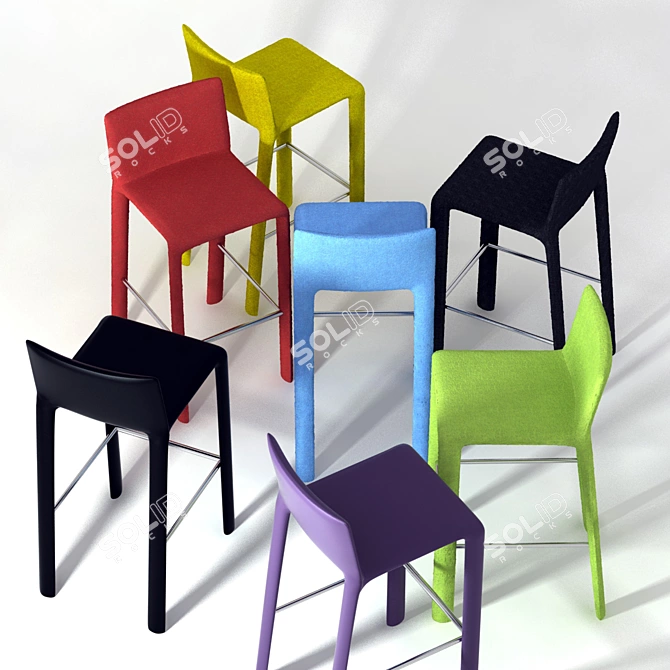 Modern Joko Chair: Sleek. Stylish. Sophisticated. 3D model image 1