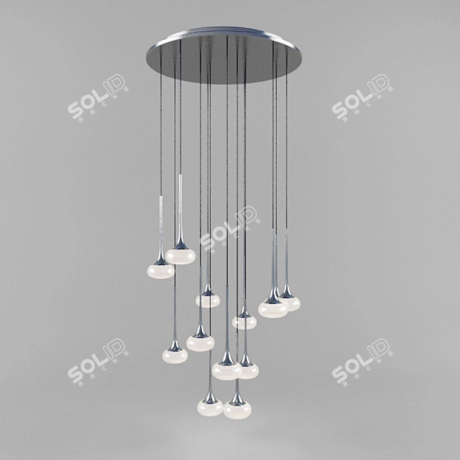 Axo Light Manuel Vivian: Elegant Lighting Solution 3D model image 1