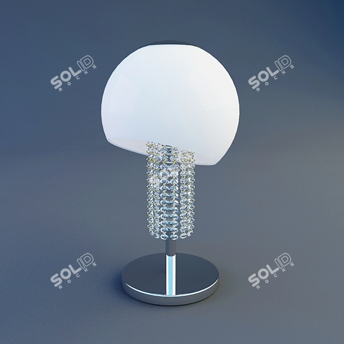 Elegant Italux Table Lamp 3D model image 1