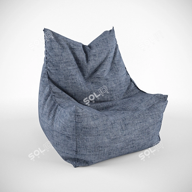 Versatile Bag Chair 3D model image 1