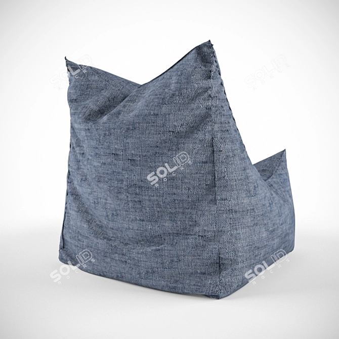 Versatile Bag Chair 3D model image 2