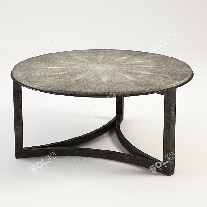 Modern Milo Cocktail Table - DW013F01 3D model image 1