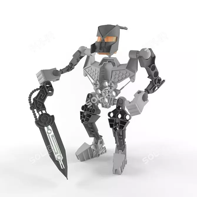 Bionic Atakus: Heroic Replica 3D model image 1