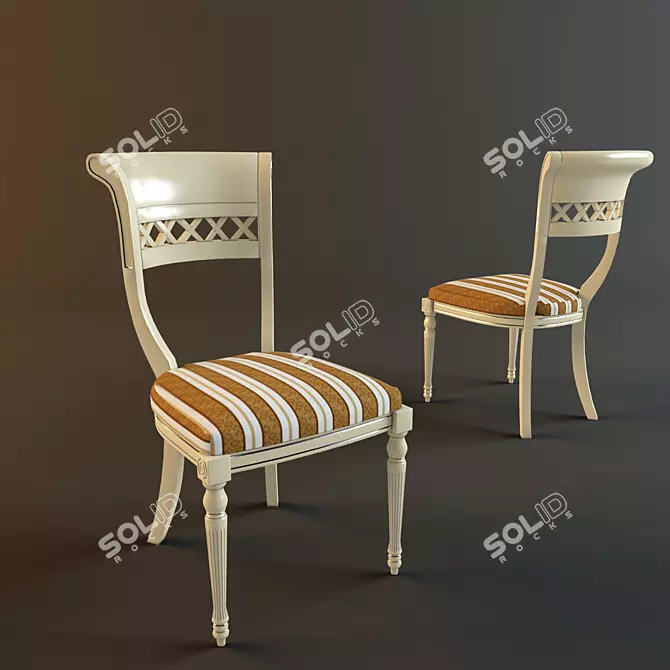 Verona SN3 Chair: Sleek and Stylish Seating 3D model image 1