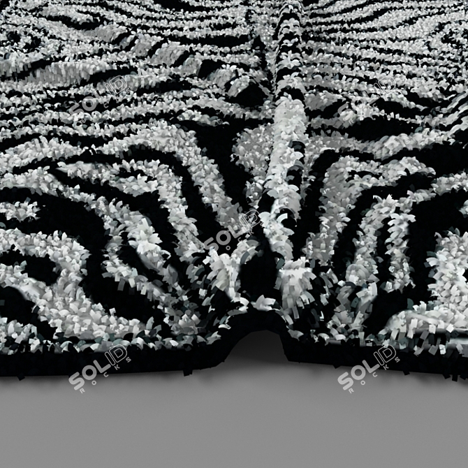 Luxury Shaggy Carpet | Plush, Soft & Stylish 3D model image 2