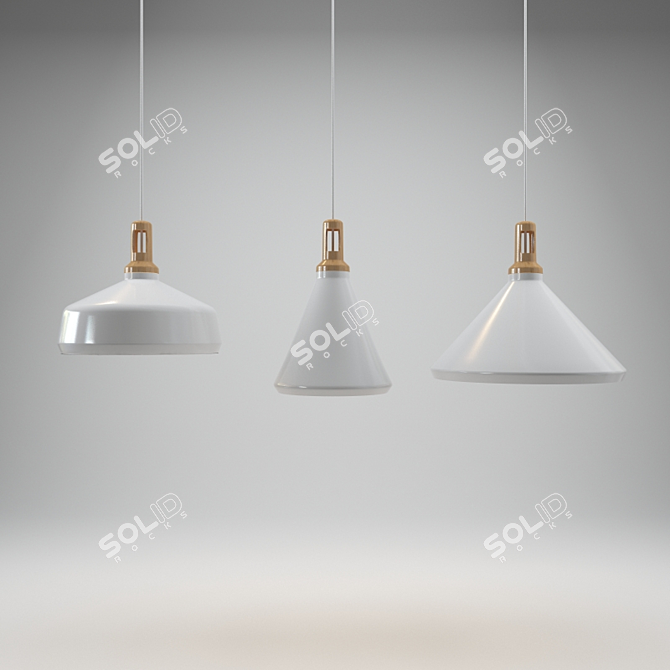 Illuminate Your Space with Nonla Lights! 3D model image 1