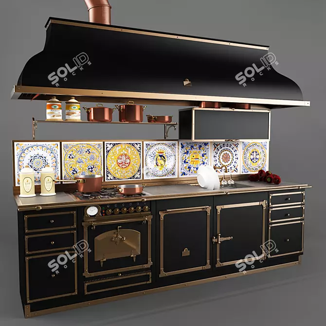 Royal Felix GTO290R Cooker 3D model image 1