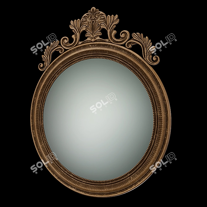 F.A.L. M8969 Mirror: Elegant & Functional 3D model image 5