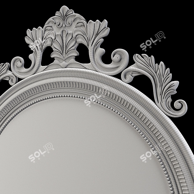 F.A.L. M8969 Mirror: Elegant & Functional 3D model image 6