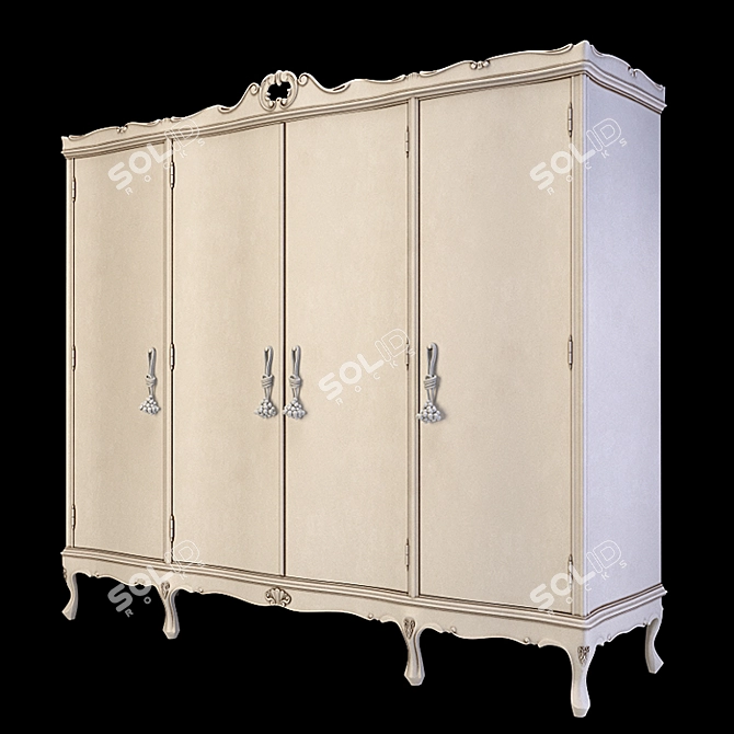 Corte Zari Tiffany Wardrobe 3D model image 2