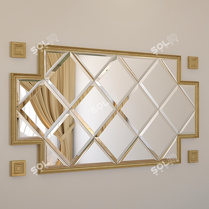 Title: Fascinating Focused Mirror 3D model image 1