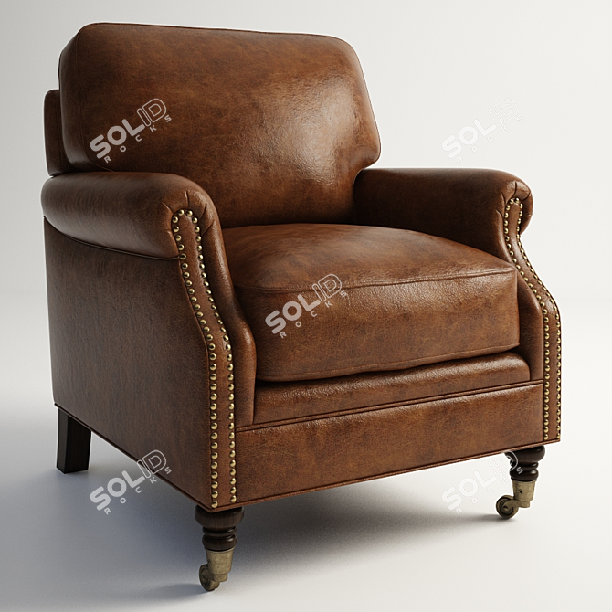 Elegant Clifford Armchair: The Perfect Home Addition 3D model image 1