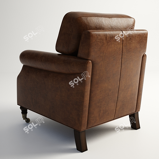 Elegant Clifford Armchair: The Perfect Home Addition 3D model image 2