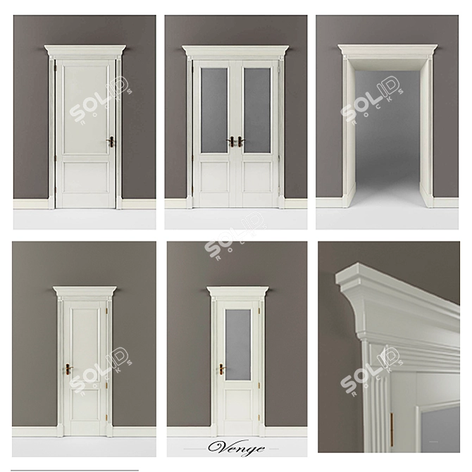 Custom-Made Interior Doors by Venge 3D model image 1