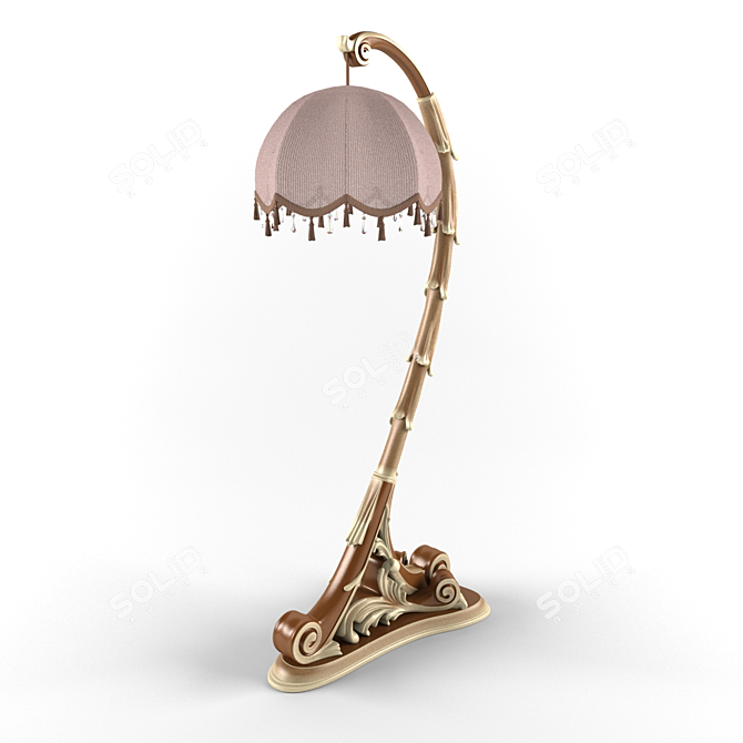 Elegant Fratelli ED 801 Torchiere 3D model image 1