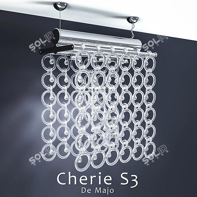 De Majo Cherie S3 Ceiling Light 3D model image 1