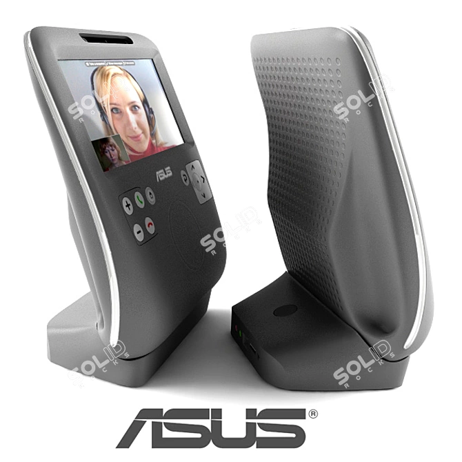 Asus Ai Guru SV1: Skype Videophone 3D model image 1