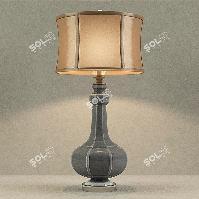 Elegant Racimo Table Lamp 3D model image 1