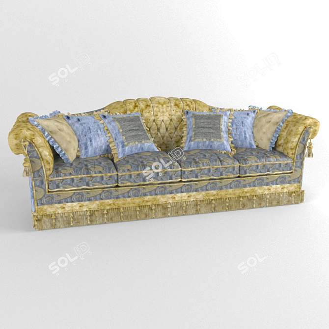 Caspani Tino Modern Sofa 3D model image 1