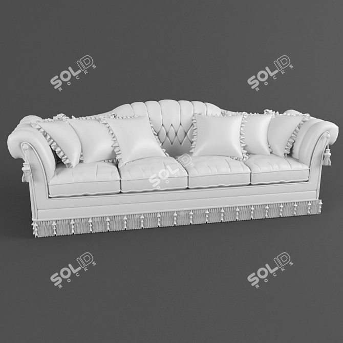 Caspani Tino Modern Sofa 3D model image 2