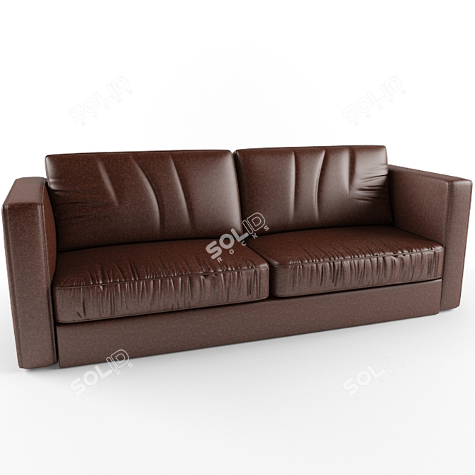 Modern Chic Sofa 3D model image 1