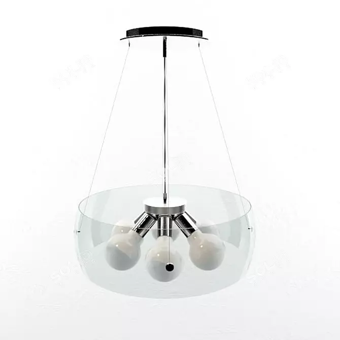 BARUSS BS200 LED Pendant Light 3D model image 1