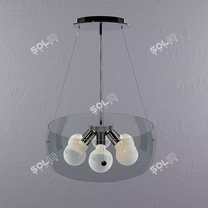 BARUSS BS200 LED Pendant Light 3D model image 2