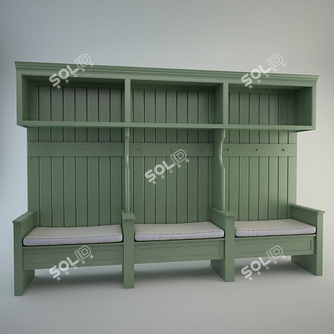 Versatile Storage Solution 3D model image 1