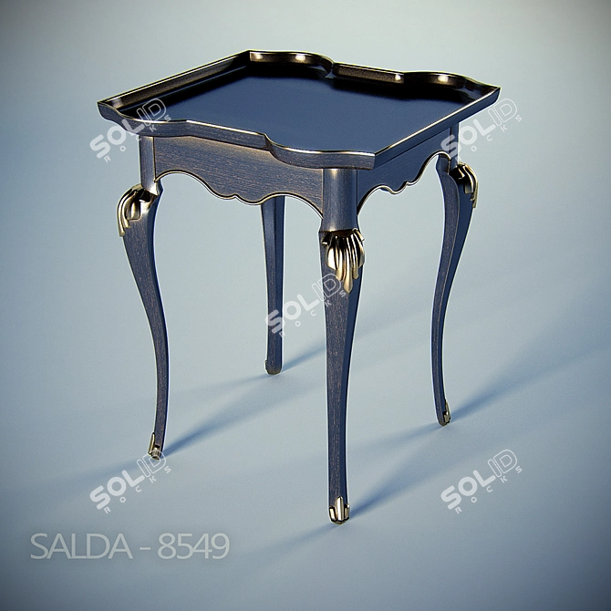 Modern Sleek Coffee Table 3D model image 1