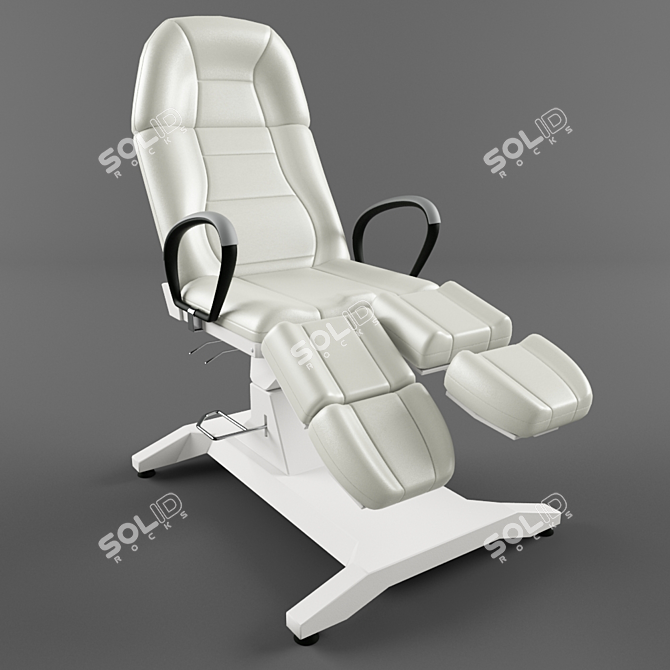 Luxury Pedicure Chair 3D model image 1
