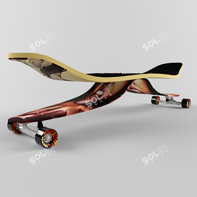 SoulArc Skateboards - The Perfect Soul Ride 3D model image 2
