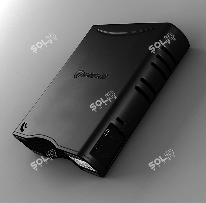 Ultimate Data Storage: Transcend StoreJet 35T 3D model image 2