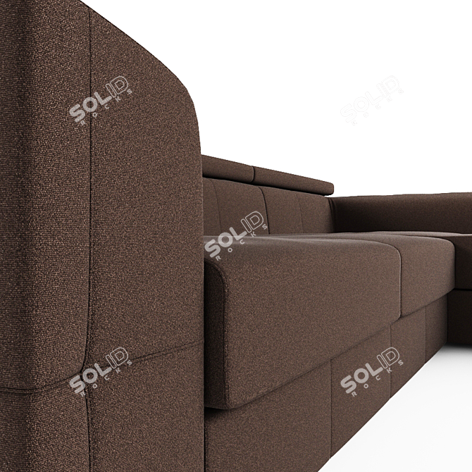 Adjustable Headrests | Spacious Storage Box | Apriori FELICE 3D model image 3