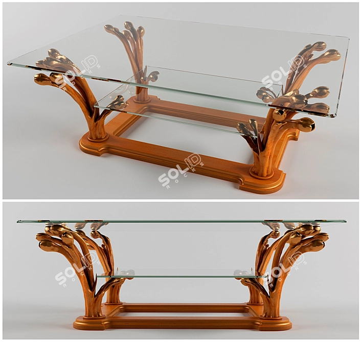 Chic Chelini Table 3D model image 1