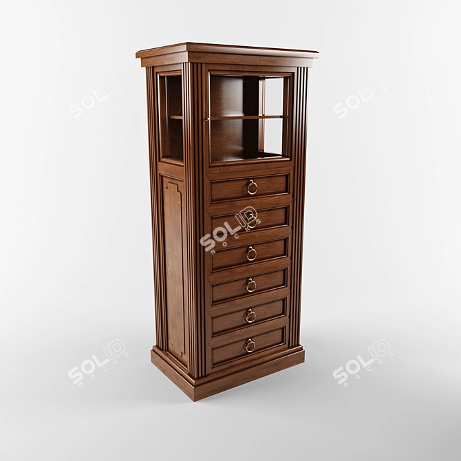 Bernini Showcase: Elegant Design for Stylish Spaces 3D model image 1