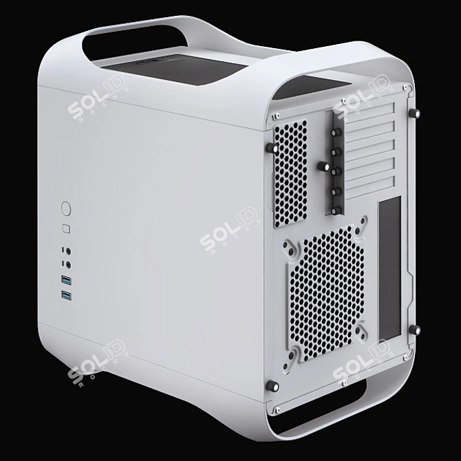 Bitfenix Prodigy M: Compact and Stylish 3D model image 2