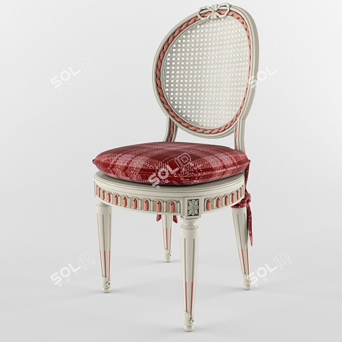 Elegant Vittorio Grifoni Chair 3D model image 1