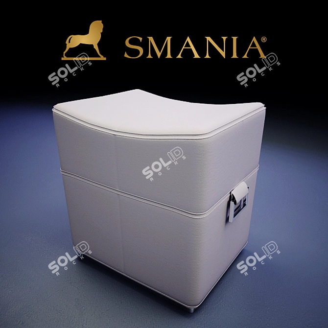 Smania Beyond 2013 Pouf 3D model image 1