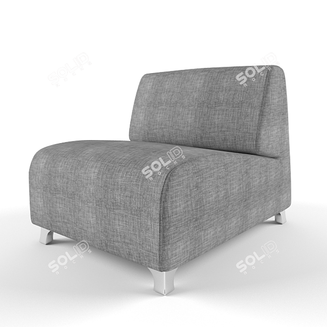 Sleek Modern Chair - Limited Edition 3D model image 1