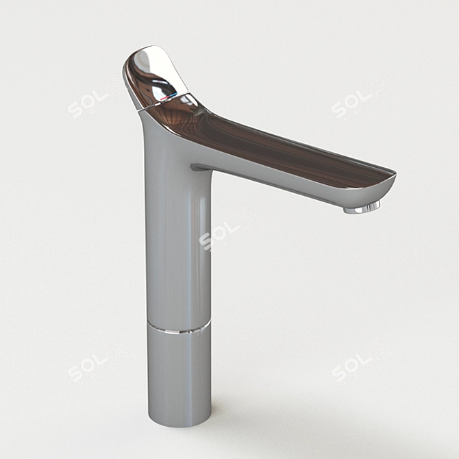 Modern High Faucet, Kludi Amba 3D model image 1