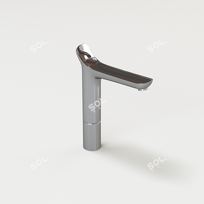 Modern High Faucet, Kludi Amba 3D model image 2