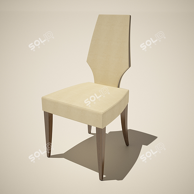 Elegant AG 1056 Chair: Philipp Selva Home 3D model image 1