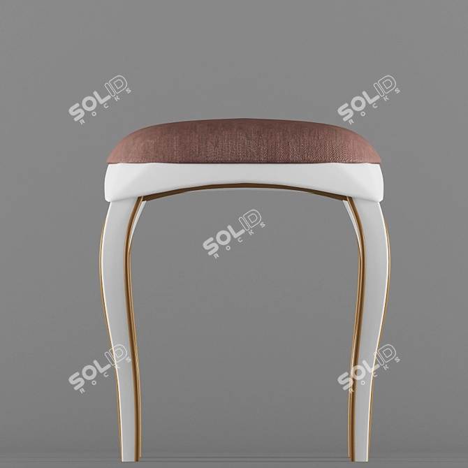 Title: Amadea Royal Stool by Villeroy & Boch 3D model image 2