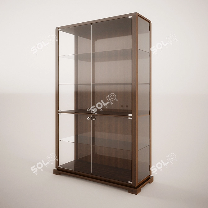 Elegant Display for Your Treasures 3D model image 1