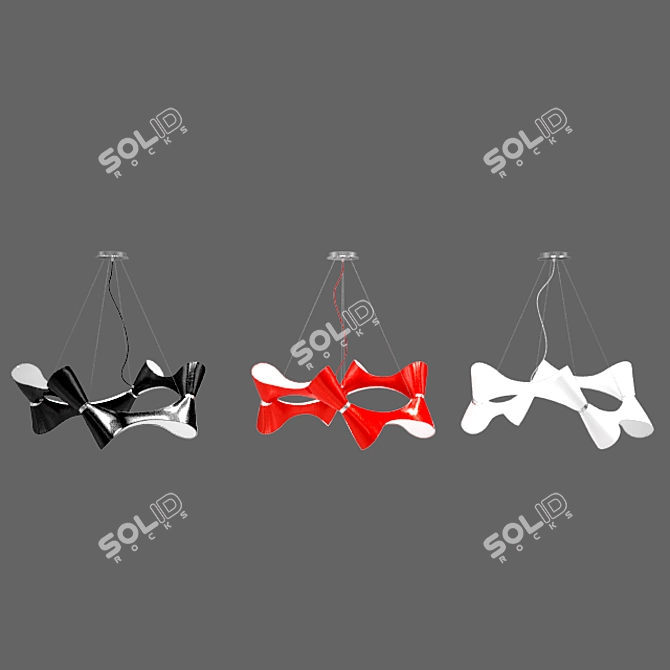 Elegant Ora Lamp by Mantra 3D model image 2