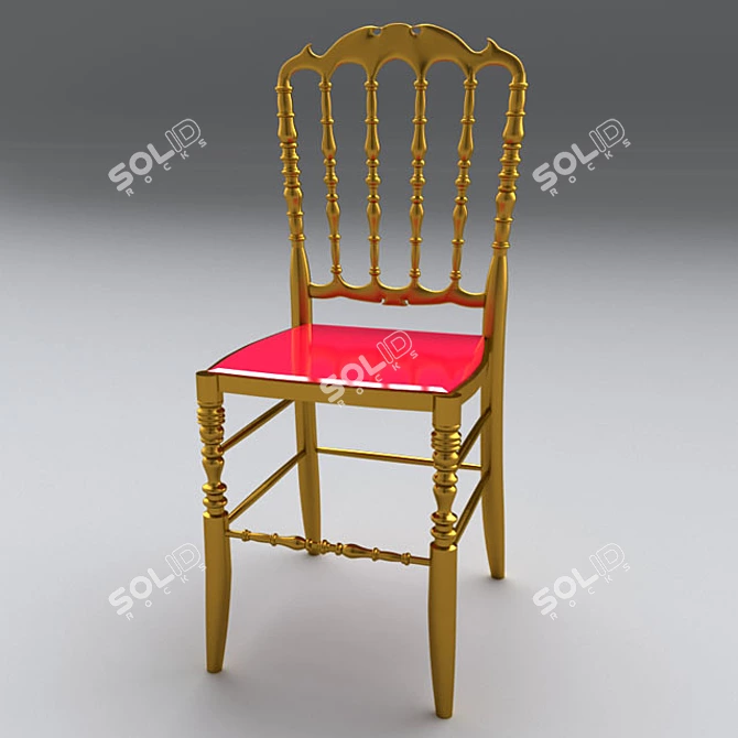 Elegant Italian Chair: Ego Zeroventiquattro 3D model image 1