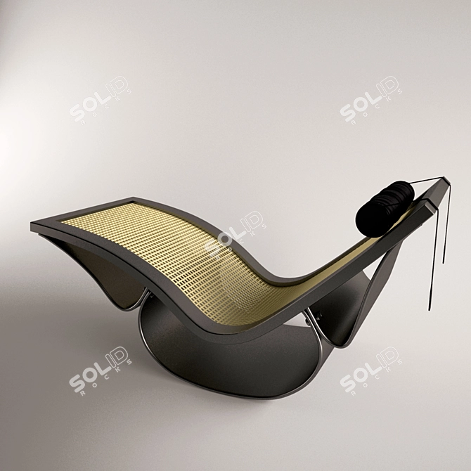 Rio Chaise: Timeless Brazilian Design 3D model image 3