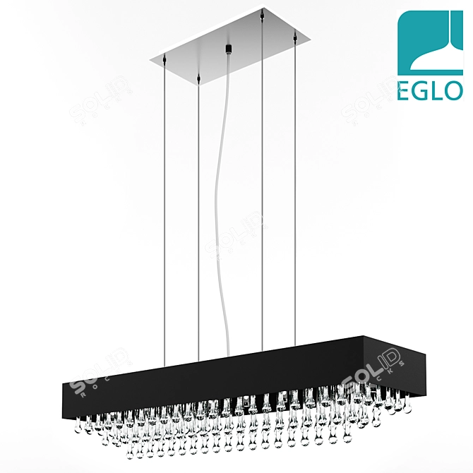 Eglo Camini 88203 Pendant Chandelier 3D model image 1