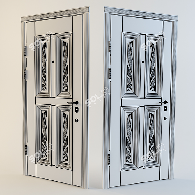 TurboSmooth Doors: Berislav Kakhovka 3D model image 2