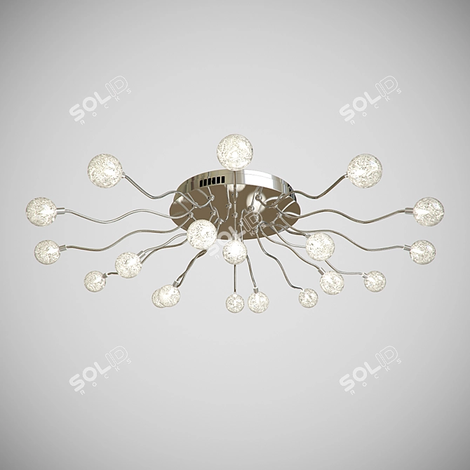 Colosseo ORNELLA 70401-25C Chandelier 3D model image 1